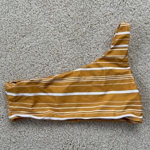 Gillis one shoulder bikini top